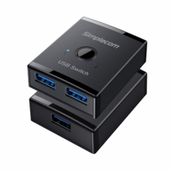 Simplecom KM125 Bi-Directional 2-Way USB 3.0 Switch 1 In...