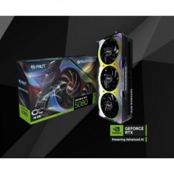 PALIT RTX5080 GAMEROCK OC 16GB GDDR7 256bit 3-DP HDMI...