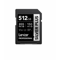 Lexar Professional SILVER PLUS 512GB SDXC™ UHS-I Card...