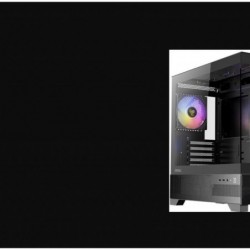 ANTEC CX500M ARGB Left side Tempered Glass  panel