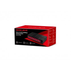 Mercusys MS108G 8-Port Gigabit Desktop Switch, 8x Gigabit...