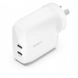 Belkin BoostCharge Pro 60W Dual USB-C PD 3.1 PPS Wall...