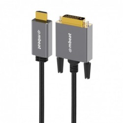 mbeat® Tough Link 1.8m HDMI to DVI Cable  Up to...