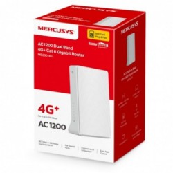 Mercusys MB230-4G AC1200 Wi-Fi 4G LTE Router, Build-In...