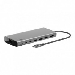 Belkin Connect Universal USB-C 8-in-1 Dual Display Core...
