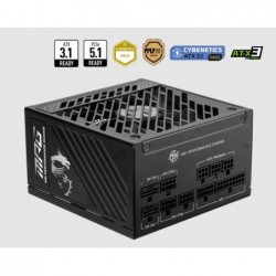 MSI MAG A1250GS PCIE5 ATX Power Supply Unit, 80 PLUS...