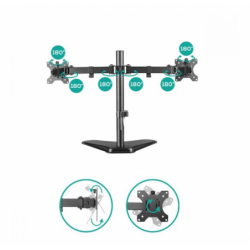 mbeat® activiva Dual-Screen Articulating Monitor Arm with...