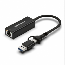 Simplecom NU315C SuperSpeed USB-C and USB-A to Gigabit...