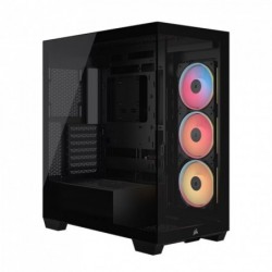 Corsair 3500X LX-R RGB iCUE LINK Mid-Tower PC Case -...