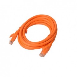 8Ware CAT6A Cable 2m - Orange Color RJ45 Ethernet Network...
