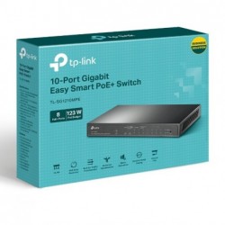 TP-Link TL-SG1210MPE 10-Port Gigabit Easy Smart Switch...