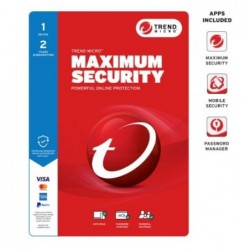 Trend Micro Maximum Security (1 Device) 2 Year Retail...