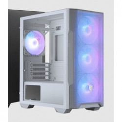 MSI MAG FORGE M100R WHITE, Micro ATX Case, 1x USB 3.2, 2x...