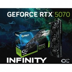 PALIT RTX5070 INFINITY 3 OC 12GB GDDR7 192bit 3-DP HDMI...