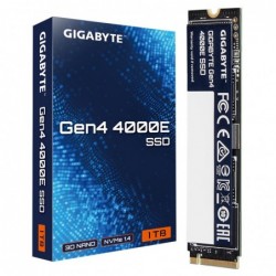 GIGABYTE Gen4 4000E SSD 1TB,  PCI Express 4.0x4, M.2,...