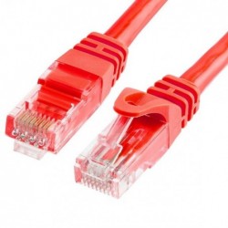Astrotek CAT6 Cable 0.5m/50cm - Red Color Premium RJ45...