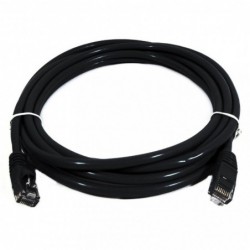 8Ware CAT6A Cable 3m - Black Color RJ45 Ethernet Network...
