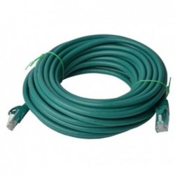 8Ware CAT6A Cable 15m - Green Color RJ45 Ethernet Network...