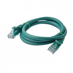 8Ware CAT6A Cable 1m - Green Color RJ45 Ethernet Network...