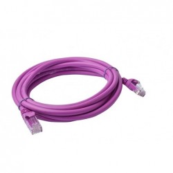 8Ware CAT6A Cable 3m - Purple Color RJ45 Ethernet Network...