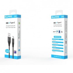 8Ware Premium 2m Samsung Certified Fast Speed Charging...