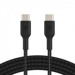 Belkin BoostCharge Braided USB-C to USB-C Cable (1M) -...