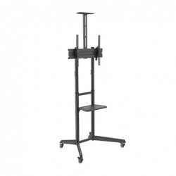 Brateck Versatile & Compact Steel TV Cart with top and...