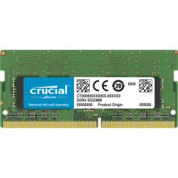 Crucial 32GB (1x32GB) DDR4 SODIMM 3200MHz CL22 1.2V Dual...