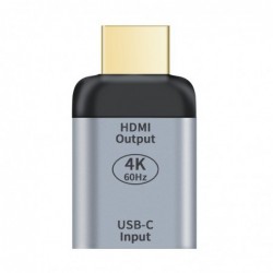 Astrotek USB-C to HDMI Female to Male Adapter support...