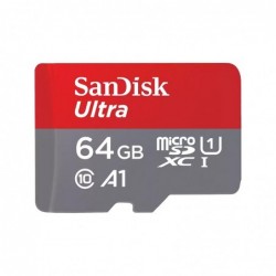 SanDisk Ultra 64GB microSD SDHC SDXC UHS-I Memory Card...