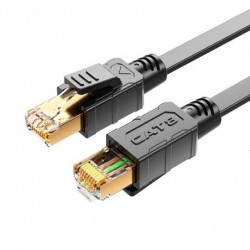 8Ware CAT8 Cable 0.5m (50cm) - Grey Color RJ45 Ethernet...