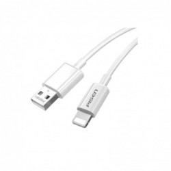 Pisen Mr White Lightning to USB-A Cable (1M) White - Fast...