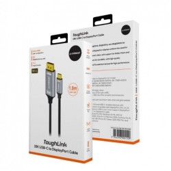 mbeat® Tough Link 1.8m 16K USB-C to DP Cable - Space Grey...