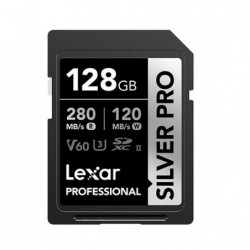 Lexar Professional SILVER PRO 128GB SDXC™ UHS-II Card...