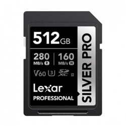 Lexar Professional SILVER PRO 512GB SDXC™ UHS-II Card...