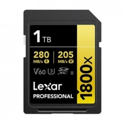 Lexar Professional 1800x 1TB SDXC™ UHS-II Card GOLD...