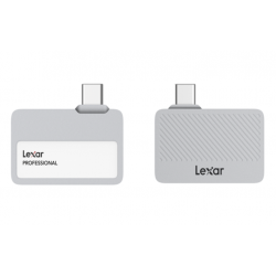 Lexar Professional Go Portable SSD with Hub, SL400, 1TB,...