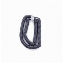 Fanvil curly cord for XU series headset, curve，black