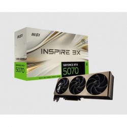 MSI nVidia GeForce RTX™ 5070 12G INSPIRE 3X OC, PCI...
