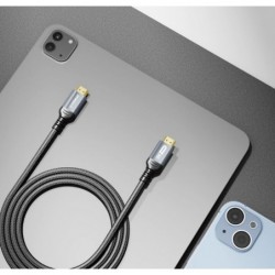 mbeat® Tough Link 1.5m Certified 8K HDMI Cable - Space...