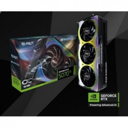 PALIT RTX5070Ti GAMEROCK 16GB OC GDDR7  256bit 3-DP HDMI...