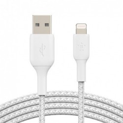 Belkin BoostCharge Braided Lightning to USB-A Cable (2M)...