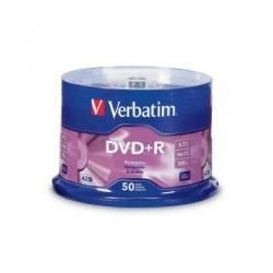 Verbatim DVD R 4.7GB 50Pk Spindle 16x