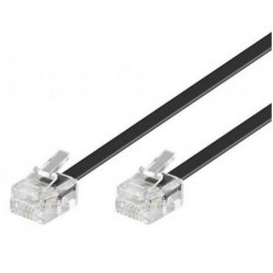 Astrotek Telephone 2m extension cable 6p4c Plug/Plug...