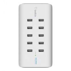 Belkin RockStar™ 10-Port USB Charging Station - White...