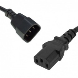 8Ware Power Cable Extension Cord 2m IEC C14 to C13 Male...
