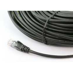 8Ware CAT6A Cable 15m - Black Color RJ45 Ethernet Network...