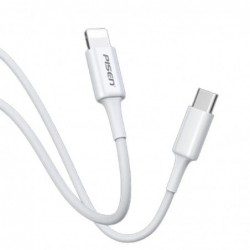 Pisen Mr White Lightning to USB-C PD Fast Charge Cable...