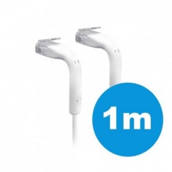 Ubiquiti UniFi Patch Cable Single Unit, 1m, White, End...