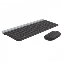 Logitech MK470 Slim Wireless Keyboard Mouse Combo Nano...